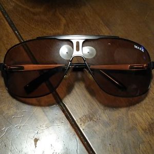 Brown Aviator Maxx Bomber sunglasses